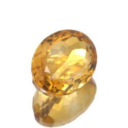 11,39 ct. Citrine Oval Cut