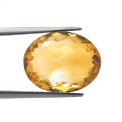 11,39 ct. Citrine Oval Cut