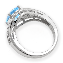 Bague Zircon et Argent 925