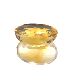 10,91 ct. Citrine Oval Cut