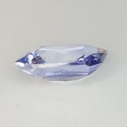 0,87ct Saphir taille émeraude 6,87 x 4,80 mm