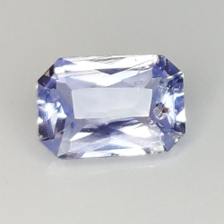 0.87ct Emerald cut sapphire 6.87 x 4.80 mm