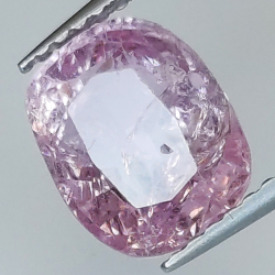 2.79ct Zafiro talla cojin 8.88 x 7.12 mm