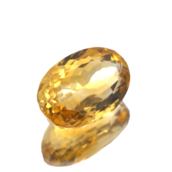 14,63 ct.. Citrin Oval