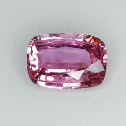 0.83ct Zafiro talla cojin 6.93 x 4.84  mm