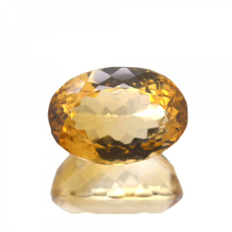 13,01 ct. Citrine Oval Cut