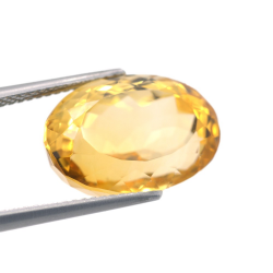 13,01 ct. Citrine Oval Cut