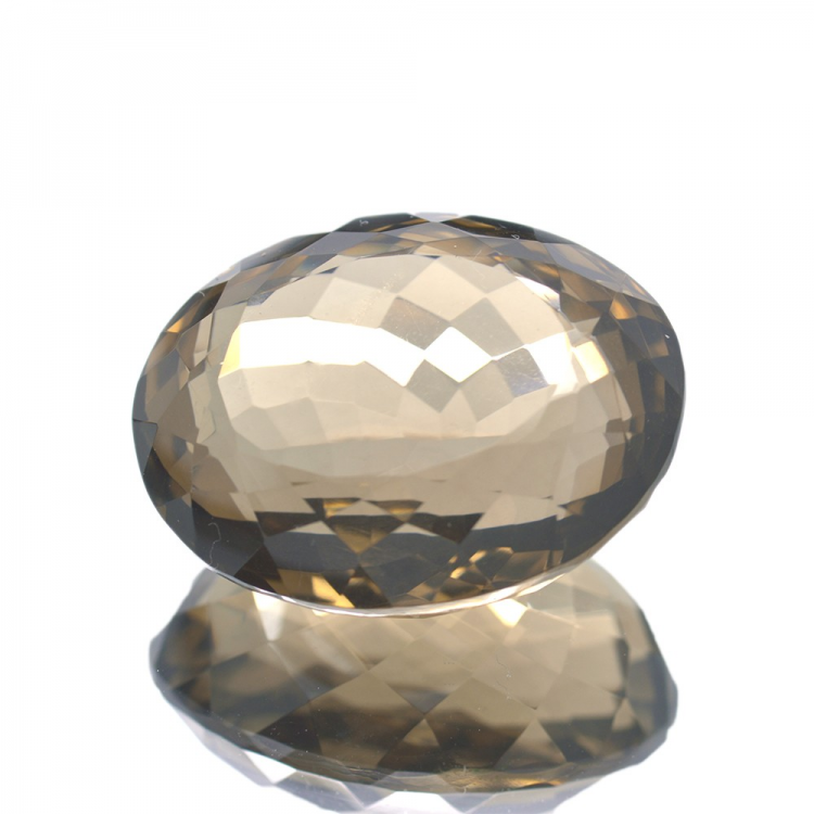 48,59 ct. Rauchquarz Oval