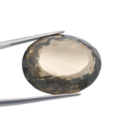 48,59 ct. Rauchquarz Oval