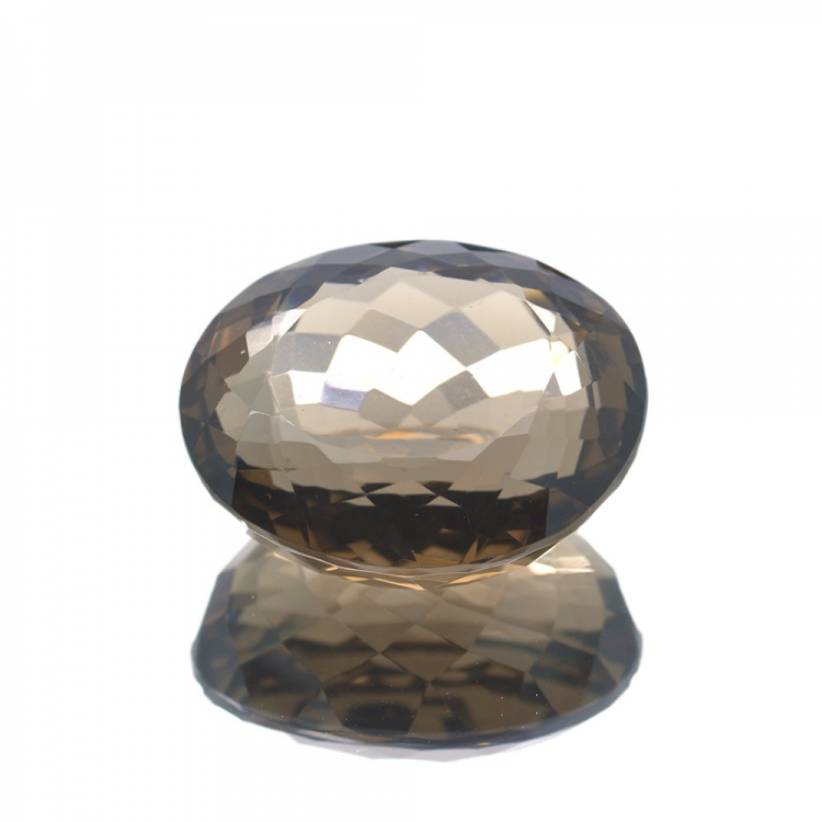 55,27ct Rauchquarz Oval