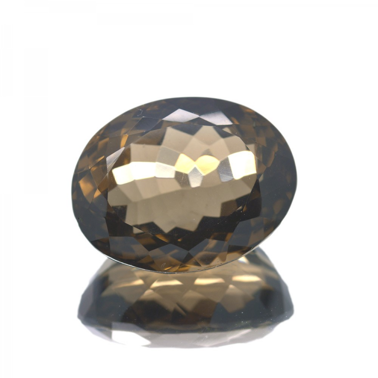 44,88 ct. Quarzo affumicato Ovale