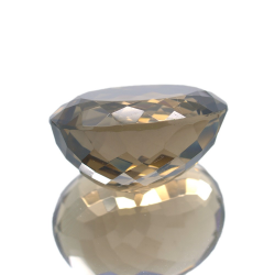 44,88 ct.  Cuarzo Ahumado Ovalada