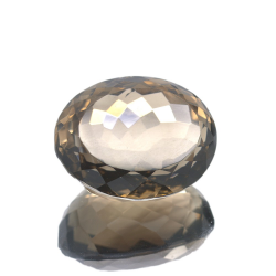 61,58 ct. Rauchquarz Oval