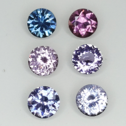 1,45ct Spinelle ronde Taille 3,9-4mm