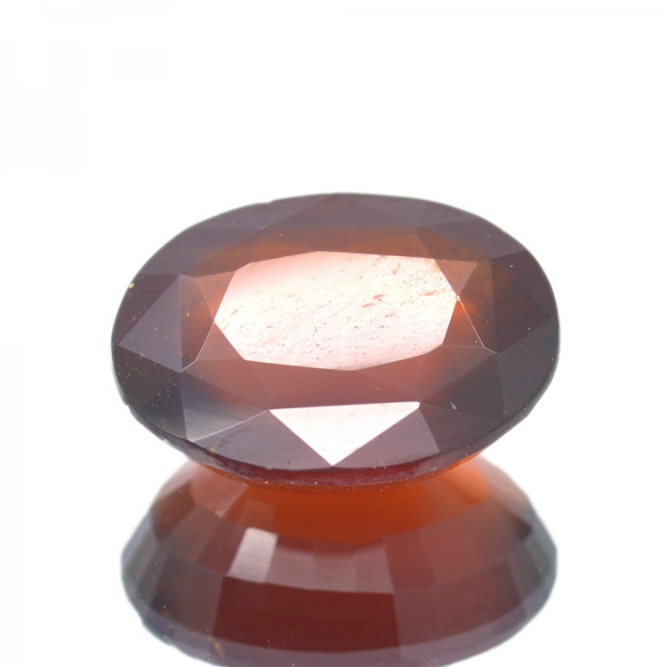 10,09 ct. Hessonite Garnet Oval Cut