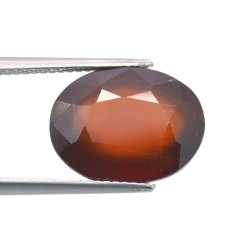 10,09 ct. Grenat de Hessonite Oval Cut