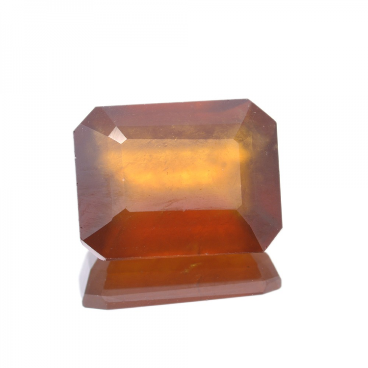 10,68 ct Grenat de Hessonite émeraude Cut