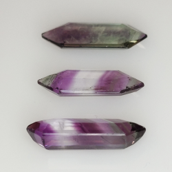 10,26ct Fluorite Blue John Fancy Cut 17,2x6,3mm