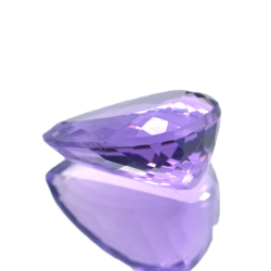 21,40ct  Améthyste Taille Poire 22,04x17,02mm