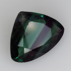 7,03ct Fluorite Blue John Fancy Cut 14,9x11,7mm