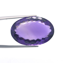 24,43 ct Amethyst Oval Cut 25,92x17,37mm