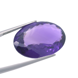 24,43 ct Amethyst Oval Cut 25,92x17,37mm