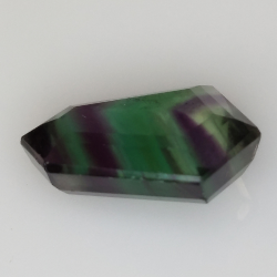 9.67ct Fluorite Blue John Fancy Cut 16,6x13,1mm