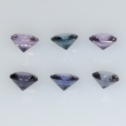 1,30ct Espinela Talla Redonda 3,6-3,8mm
