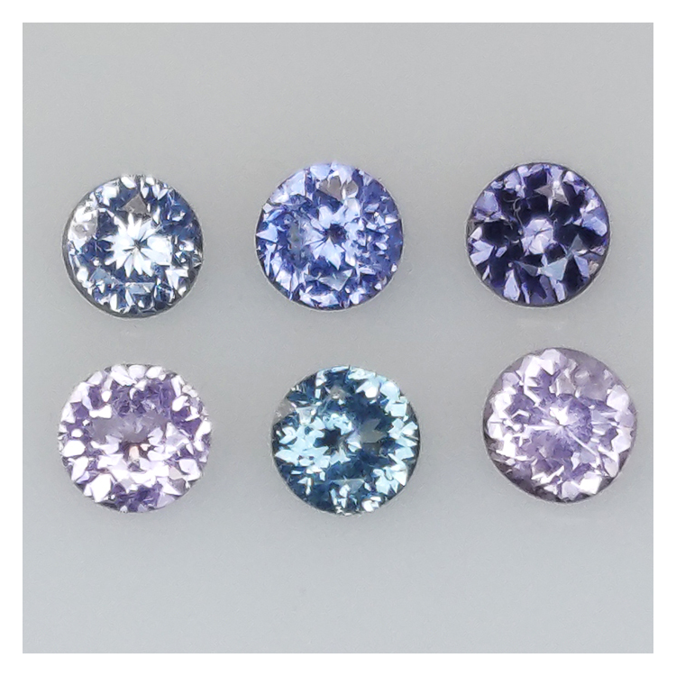 1,30ct Espinela Talla Redonda 3,6-3,8mm