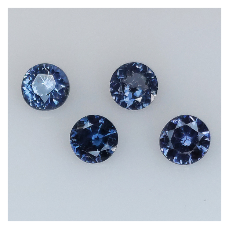 1,18ct Spinello rotondo misura 4,1-4,2mm