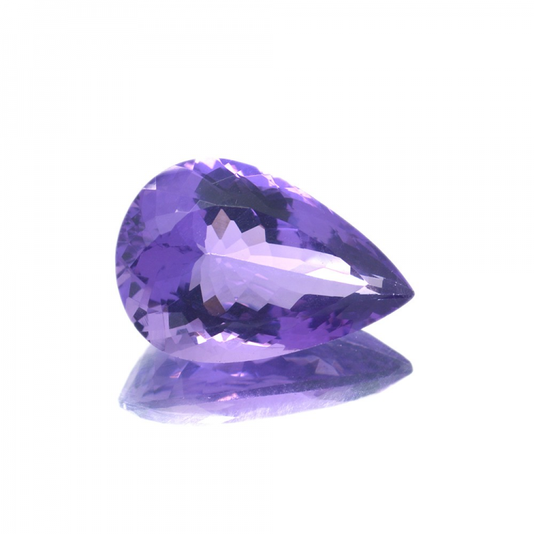 15,67ct Amethyst Pear Cut 22,02x14,82mm