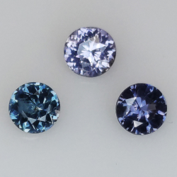 1,08ct Spinello rotondo misura 4,3-4,4mm