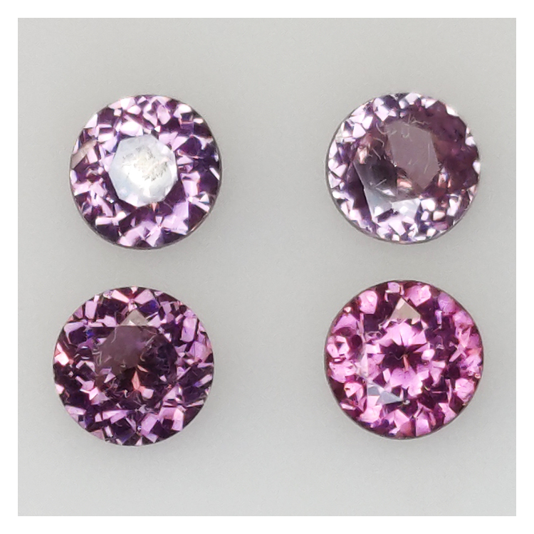 1,31ct Spinel Round Cut 4,3-4,4mm