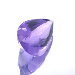 15,67ct Amethyst Pear Cut 22,02x14,82mm