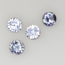 1,18ct Espinela Talla Redonda 4-4,1mm