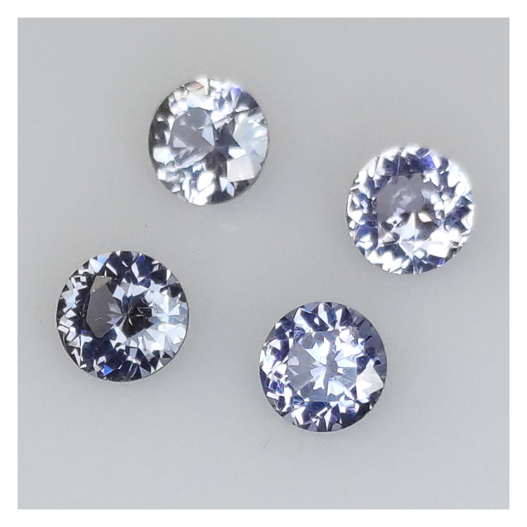 1,16ct Espinela Talla Redonda 4,1-4,2mm