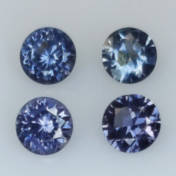 1,36ct Spinel Round Cut 4,3-4,4mm