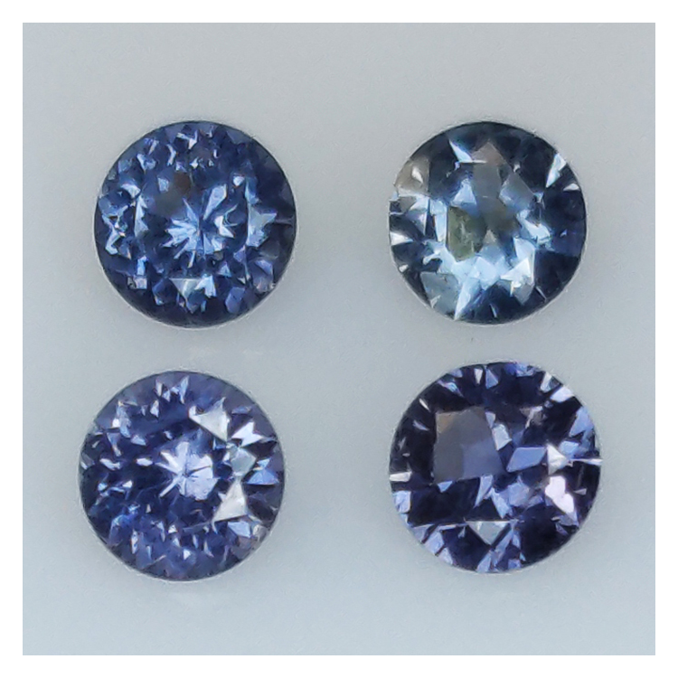 1,36ct Spinel Round Cut 4,3-4,4mm