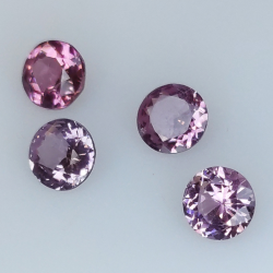 1,30ct Spinelle ronde Taille 4,4-4,5mm