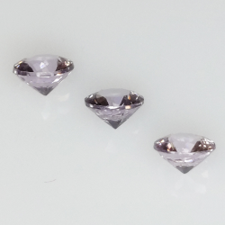 1,30ct Espinela Talla Redonda 4,3-4,4mm