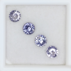 1,41ct Spinell rund Größe 4,4-4,5mm