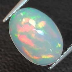 1.36ct Oval cut opal 9.82 x 7.13 mm