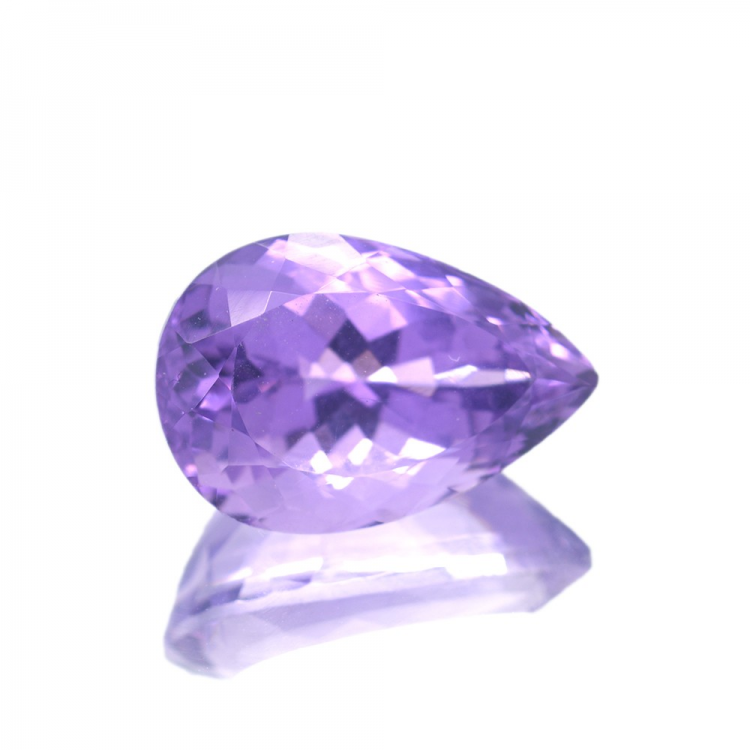 13,38 ct Amethyst Birne Schnitt 16,84x14,73mm