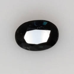 1,10 ct blauer Saphir im Ovalschliff 7x5 mm