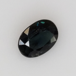 1,10 ct Saphir bleu taille ovale 7x5 mm