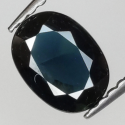 1,33 ct Saphir bleu taille ovale 7x5 mm