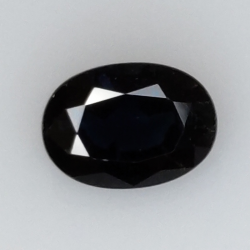 1,14 ct blauer Saphir im Ovalschliff 7x5 mm