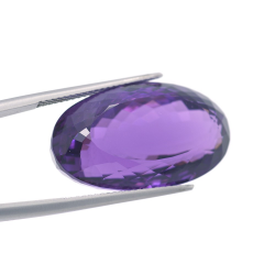 34,52 ct Amethyst Oval Schnitt 25,83x15,25mm