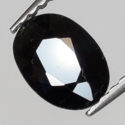 Zaffiro blu da 1,16 ct taglio ovale 7x5 mm