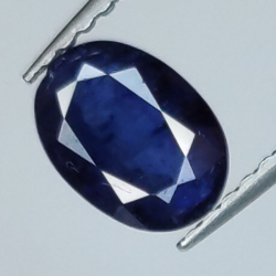 1,21ct Blue sapphire oval cut 7x5mm